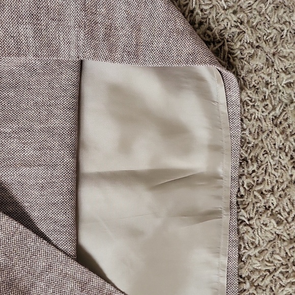 NWT Anthropologie Tabitha Skirt Linen Blend Knee Length Size 8 Lined - Picture 5 of 6